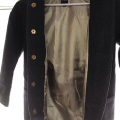 dee flavor ダッフルコート フード付きコート チャコール Mの画像