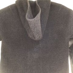 dee flavor ダッフルコート フード付きコート チャコール Mの画像