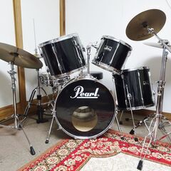 Pearlパール　ドラムセット