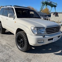 【商談中】ランクル100 ディーゼルターボの低走行車。寒冷地仕様です。の画像