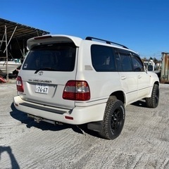 【商談中】ランクル100 ディーゼルターボの低走行車。寒冷地仕様です。の画像