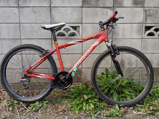 クロスバイク化 GIANT ROCK4500