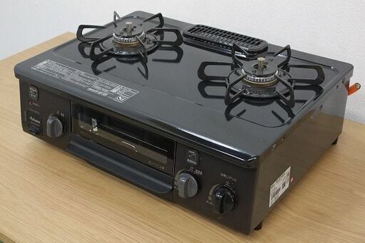 パロマ ガスコンロ 片面グリル 右強火 プロパンガス 約56㎝ ブラック PA-S71B-R 2021年製 Paloma ガス台 中古家電 店頭引取歓迎 R4486)