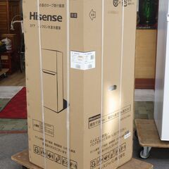 未使用 Hisense 冷凍冷蔵庫 2ドア 2018年製 HR-...