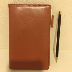 システム手帳 ダヴィンチ　SAILORシャープペンシル・箱付き