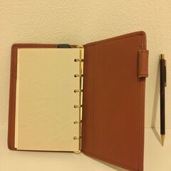 システム手帳 ダヴィンチ　SAILORシャープペンシル・箱付きの画像