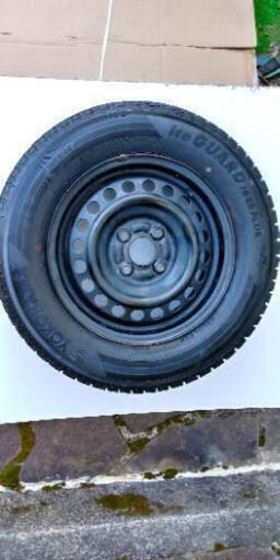 185/70R14スタッドレスタイヤ（スチールホィール付）4本セット
