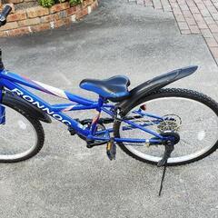 子供自転車24インチ　6段変速LEDライト