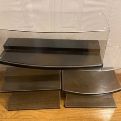 100均　コレクションケース×5