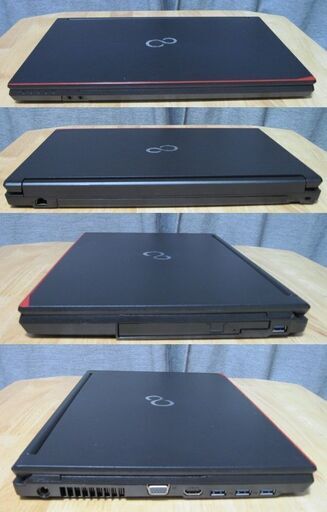参考出品　富士通 Lifebook A576PX-i5-6300U.2.4G-2.5G-メモリ8G-新ＳＳＤ240G-無線ＬＡＮ-ＤＶ