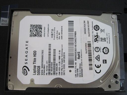 参考出品　Lenovo L560  Win7/32bit  Core i5-6200U/4G/HDD500G 