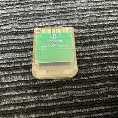 PS プレイステーション　メモリーカード