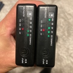 エアクラフト AC230 空調服用 バッテリー×2 ファン×2 ケーブル.の画像
