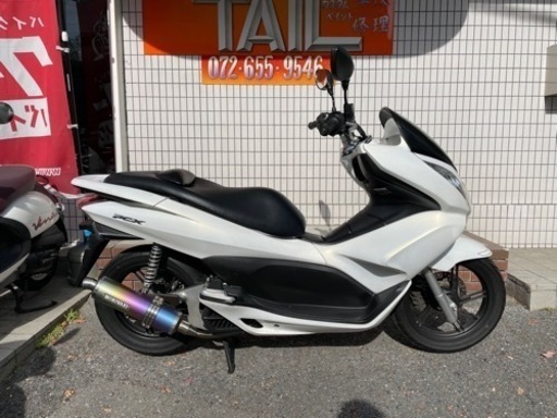 ★13万円　PCX125 マフラーカスタム！ セル1 実働車★ホンダ　pcx JF28 小型　スクーター