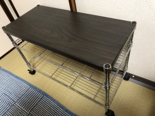 キャスター付きスチールラック