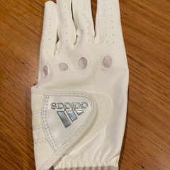 受け渡し者決定　アディダス　ほぼ未使用　ゴルフグローブ