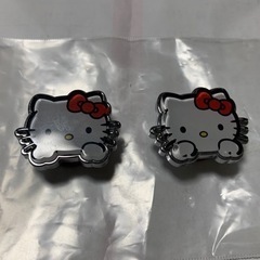 ハローキティ、ナンバーボルトキャップ2個セットの画像