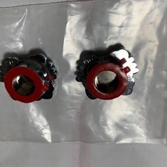 ハローキティ、ナンバーボルトキャップ2個セットの画像