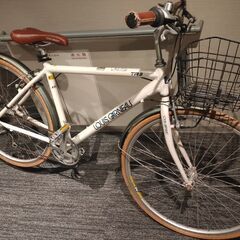 ルイガノ自転車（白）の画像