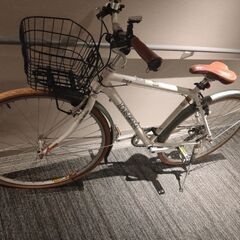 ルイガノ自転車（白）