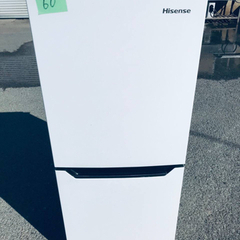 60番 Hisense✨2ドア冷凍冷蔵庫✨HR-D1301‼️