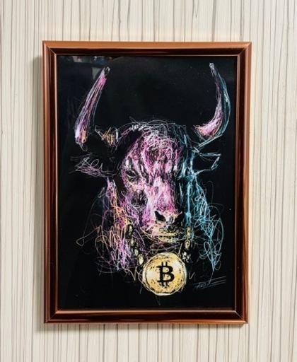 ビットコイン Bitcoin ポスター 絵画