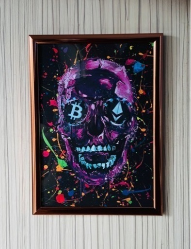 bitcoin ポスター 絵画 ₿