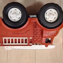 はしご消防車おもちゃ　GreenToysの画像