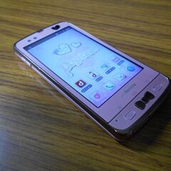 富士通 docomo F-03D Girls’ ガチピンク 中古 美品の画像