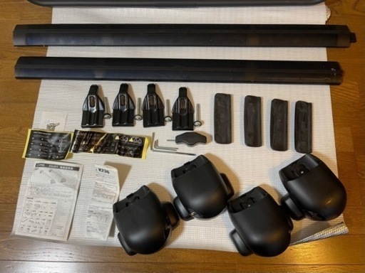 値下げしました【美品】innoルーフキャリア　エアロベースステイXS201等