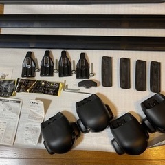 値下げしました【美品】innoルーフキャリア　エアロベースステイXS201等　