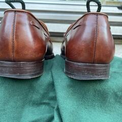 Crockett&Jones (クロケット&ジョーンズ)　タッセルローファー 茶の画像