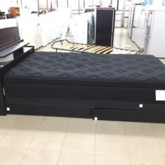 ベッド KOKI ブラックの画像