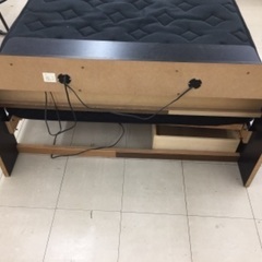 ベッド KOKI ブラックの画像