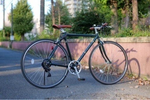 【週末引き取り限定価格】クロスバイク　ローバー　グリーン　ROVER