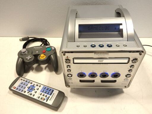 希少品 動作OK Panasonic パナソニック◆SL-GC10 DVD/ゲームプレーヤー◆ゲームキューブ 『 Q 』◆コントローラー/メモリーカード付