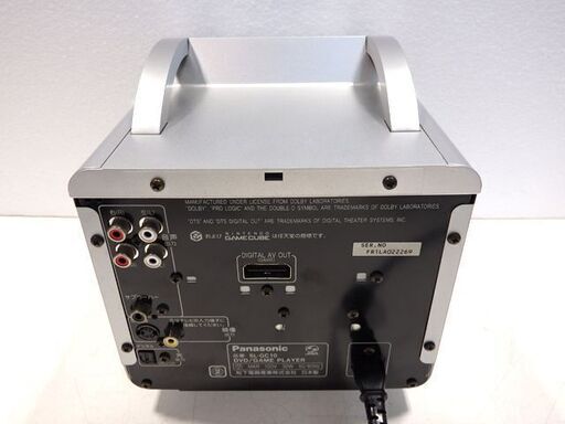 希少品 動作OK Panasonic パナソニック◆SL-GC10 DVD/ゲームプレーヤー◆ゲームキューブ 『 Q 』◆コントローラ