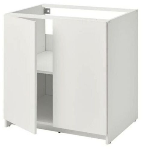 【美品】お洒落な白キャビネット☆1000円☆