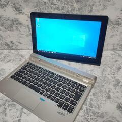 タッチパネル搭載　2in1タイプ　Windows10 タブレットpc タッチペン付き　NEC  ノートパソコン　中古　の画像