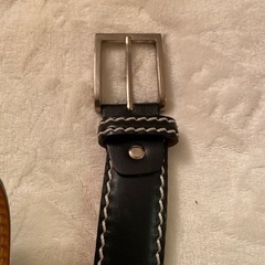 GENUINE LEATHER　本革レザーベルトの画像