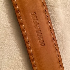 GENUINE LEATHER　本革レザーベルトの画像