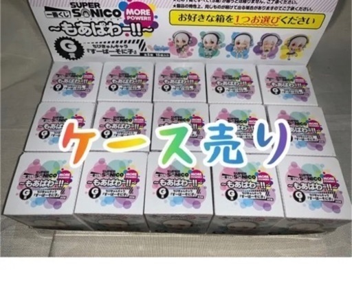 非売品　スーパーSONIKO もあぱわ〜　フィギュアケース売り