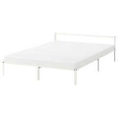 IKEA ダブルベッド（すのこ付き）GRIMSBU グリムスブ ベッドフレームの画像