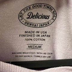 Delicious のＴシャツの画像
