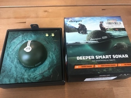 魚探　deeper  ディーパーチャープラス+アクセサリー