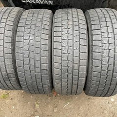 バリ山　DUNLOP ダンロップ　WM01 215/65R16 スタッドレス  タイヤ　2017年製