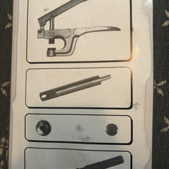 スナップボタン  打ち具の画像