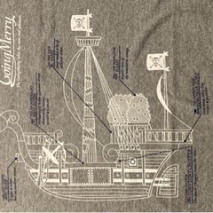 ✨【ゴーイングメリー号】Tシャツ　イーストブルー〜W7の仲間
