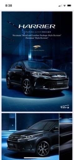 ハリアー60特別仕様車ホイール