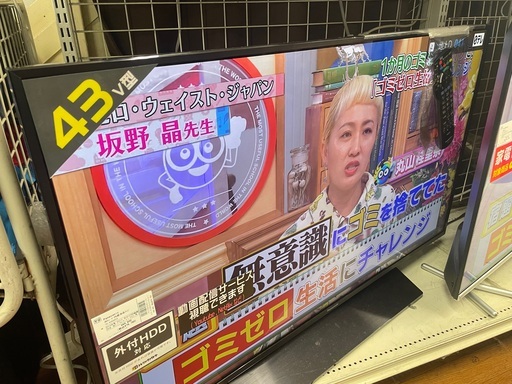 Panasonic 43インチ 4kチューナー液晶テレビ　THー43G X850 2019年製